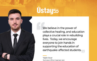 Üstay Launches Scholarship Initiative to Aid Earthquake Victims’ Education
